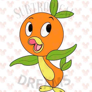 Pájaro naranja a todo color SVG