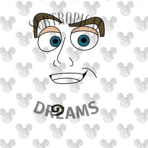Toy Story Buzz Lightyear Face SVG