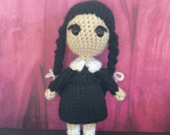 PATTERN: Wednesday Addams Crochet
