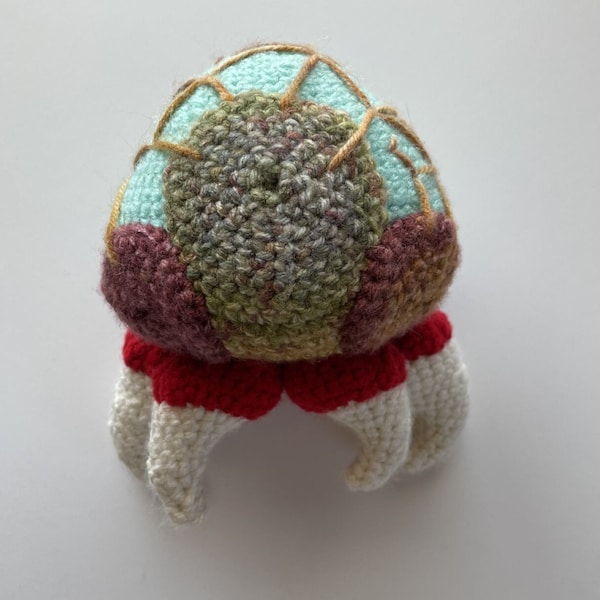 PATTERN: Crochet Metroid Alien