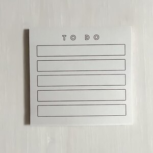 Haftnotizen - TO DO Post-it® Haftnotizblöcke mit 5 Aufgabenfeldern Kreativitätshilfe