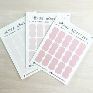 Mini tablettes vierges SAKURA LOVE taille Hobonichi - 3 nouvelles couleurs