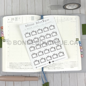 A Whole Lotta - Trackers TV pour films, séries et émissions : vierges, chaînes avec abonnement - Programme de suivi des émissions, Stickers Movie Planner