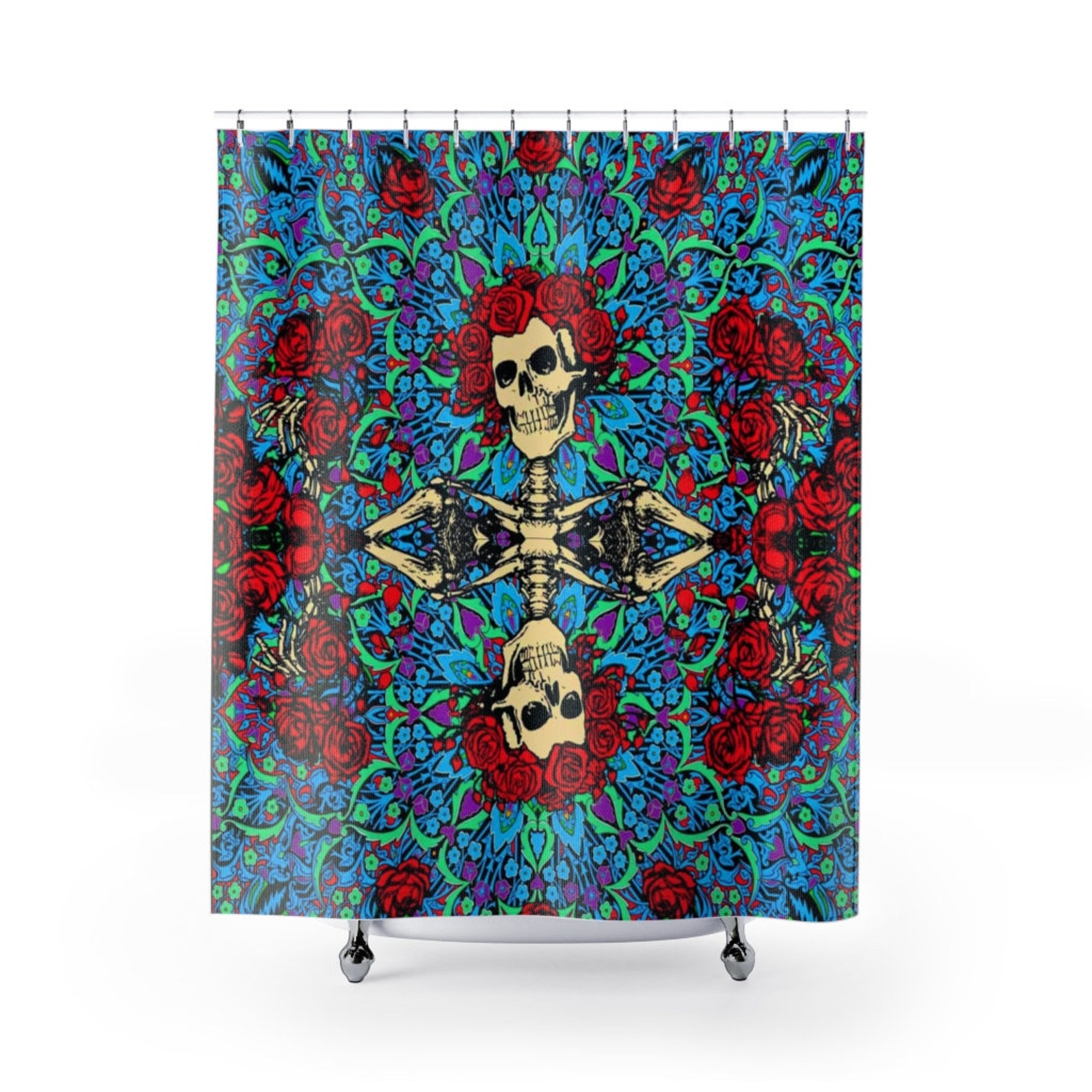 Bertha Grateful Dead Shower Curtains Etsy