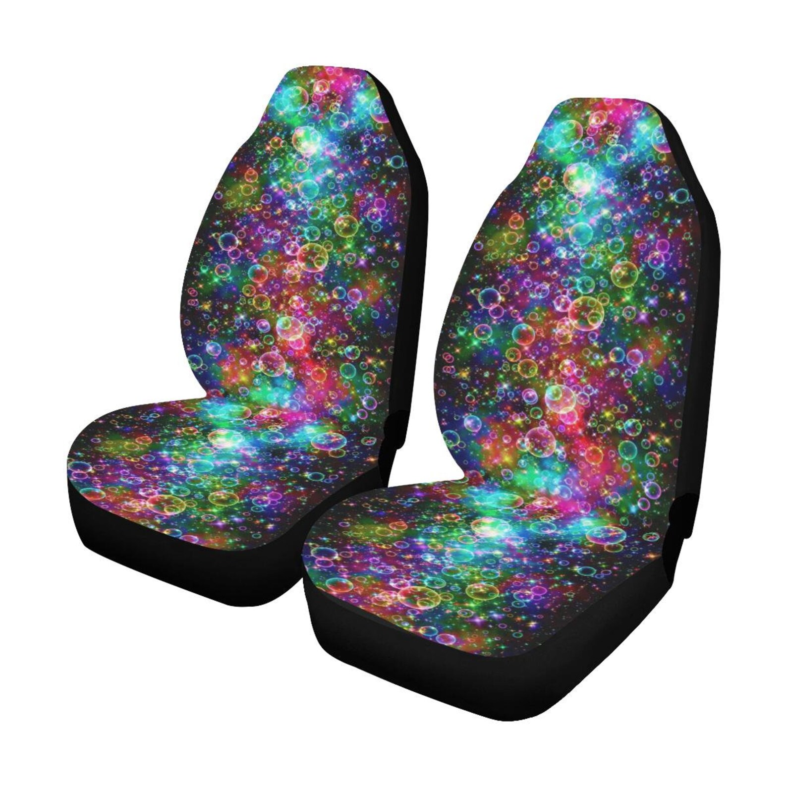 Bubbles Car Seat Covers Set of 2 Etsy