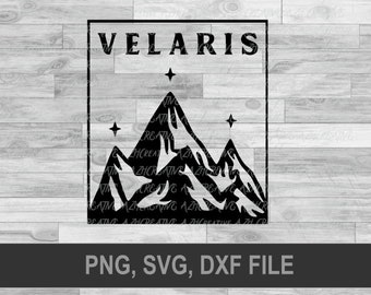 Velaris Poster svg, sjm svg, acomaf svg, acotar svg, sarah j maas svg, bookish svh, feysand svg, nessian svg, elriel svg, gwynriel svg,