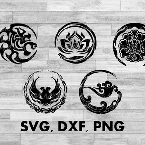 Mo Dao Zu Shi SVG, mo dao zu shi anime donghua clans svg, the untamed clans  svg, mdzs svg, mxtx svg, lan wangji svg, wei wuxian svg wangxian