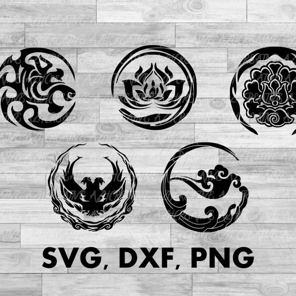 The Untamed SVG, Mo Dao Zu Shi svg, mo dao zu shi clans svg, gusulan svg, the untamed clans svg, lan zhan, lan wangji, wei wuxian svg,