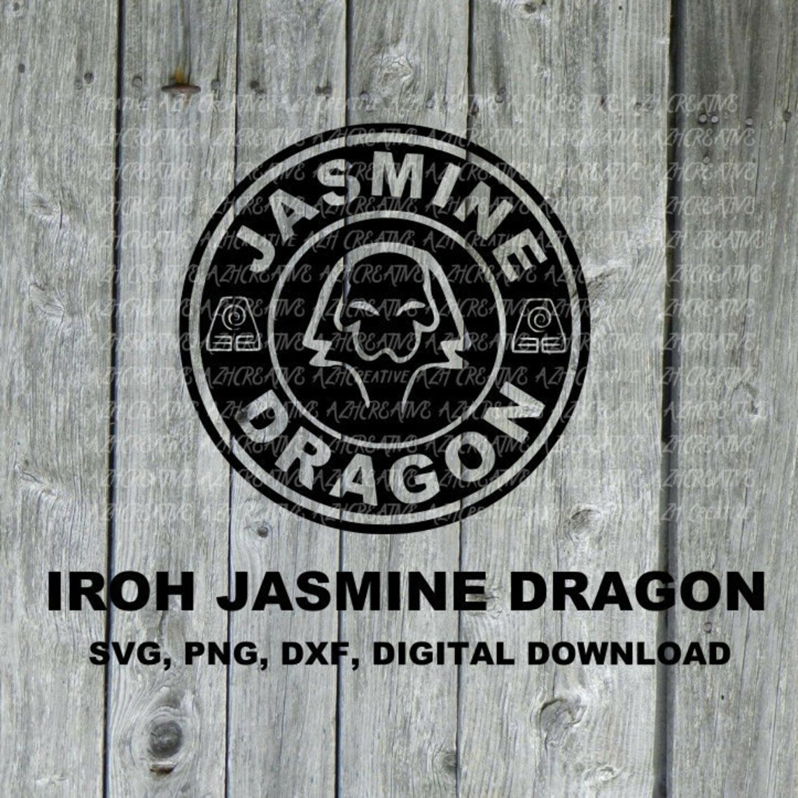 Iroh Jasmine Dragon Tea SVG Iroh SVG Avatar the Last Etsy UK