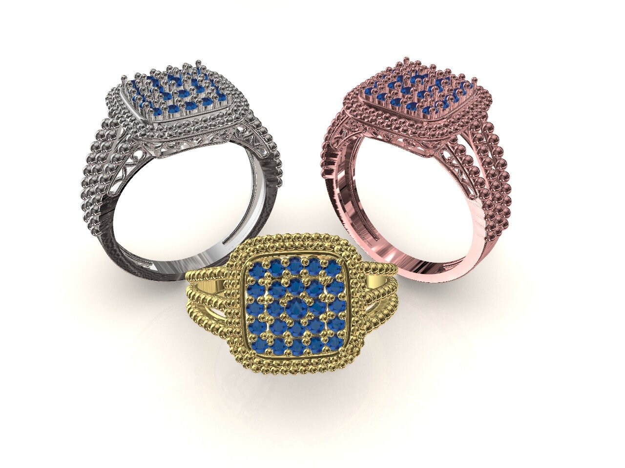 3D printed resin of jewelry ring for casting wedding ring Etsy