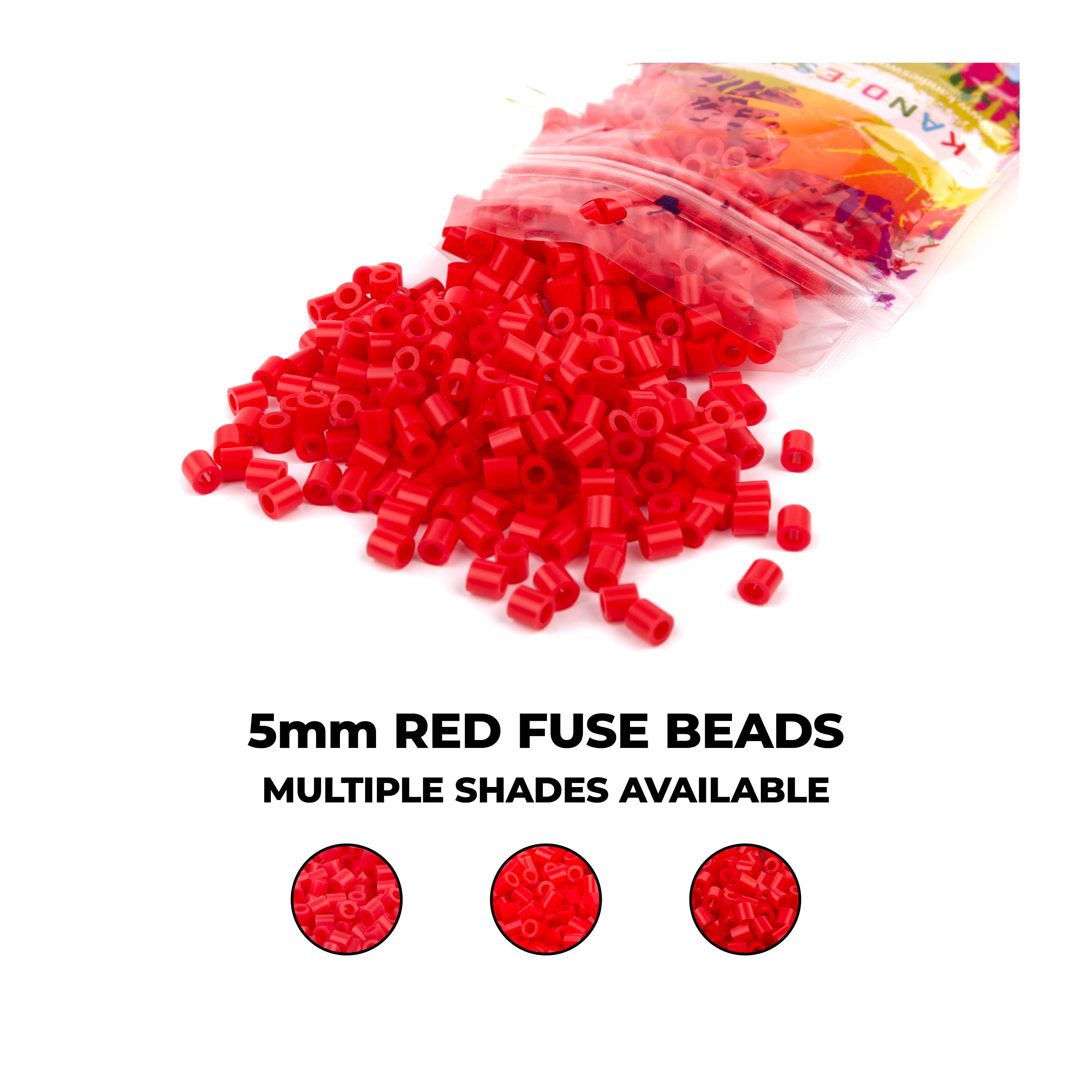 Perler Beads 6,000/Pkg-Red 