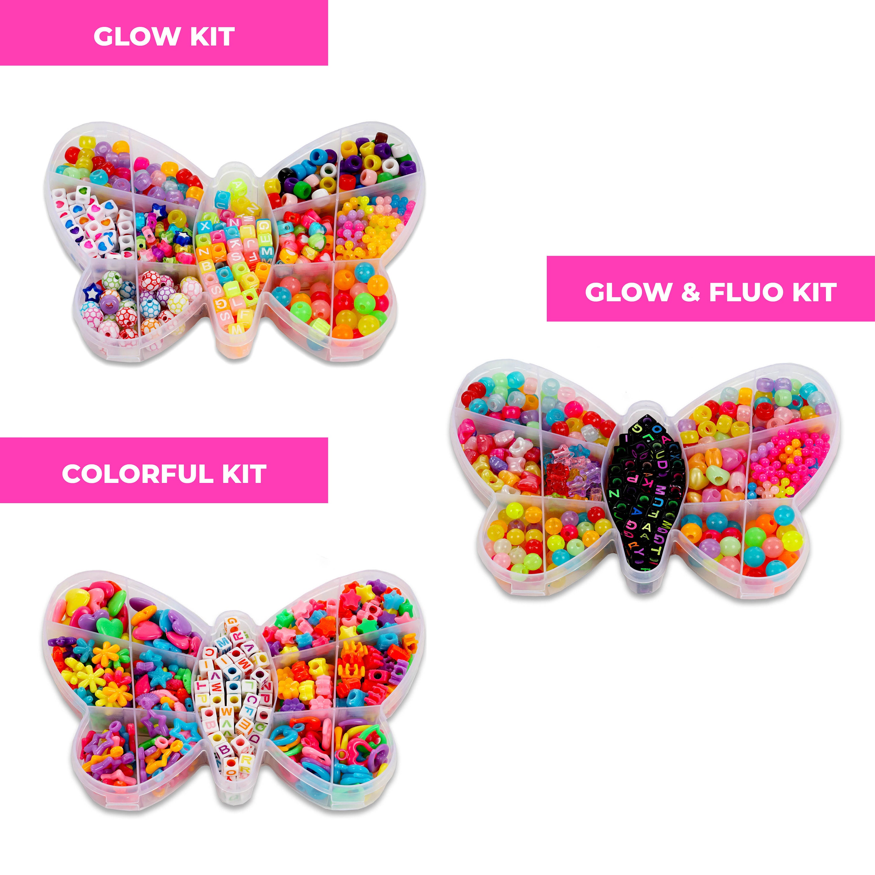 DIY Bead Kit 3 Pack Assorted Pack Styles 400/box for Etsy Canada