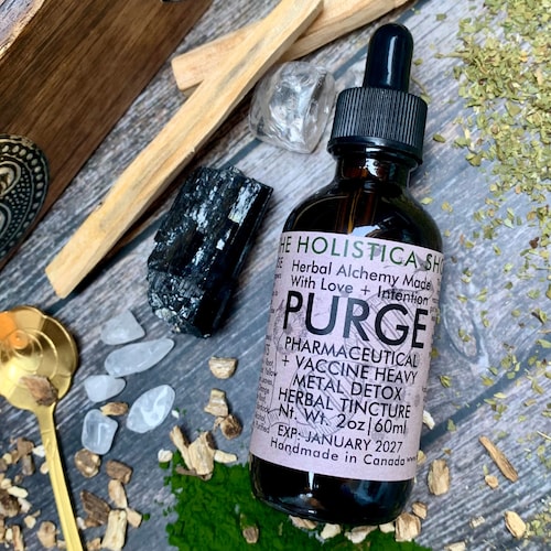 Heavy Metal Detox Herbal Capsules or Extract Etsy