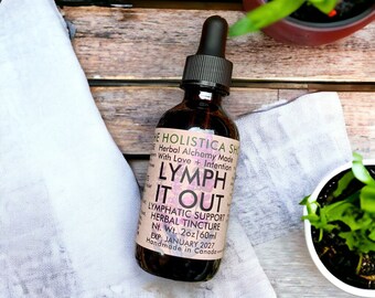 Lymph It Out | Lymphatic Support Herbal Tincture | Detoxification | Liver Support | Lymphatic Drainage