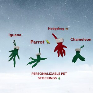 Personalized Pet stockings!