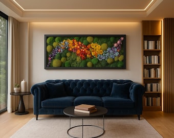 Amazing Decor Rainbow Art + 2 Led Lamp, Maintenance-free decoration, no need for watering, no need for pruning, no need for sunlight, Gift.