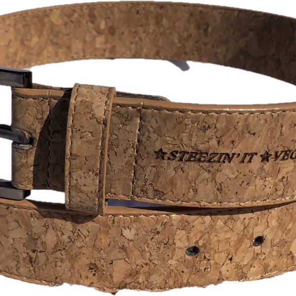 ceinture végétalienne en liège beauté végétalienne garçon fille mode fit nature naturelle originale à base de plantes plantes à base de plantes adolescent unisexe jeunesse du monde végétalien