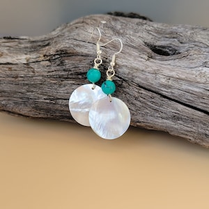 Seashell Earrings Dangle Gold & Silver Shell Dangle Earrings - Beachy Summer Jewelry Sardine Earrings