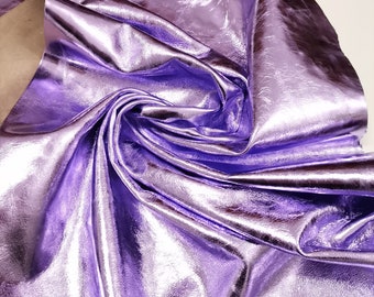 Metallic colors cow leather, Genuine cowhide metallic leather thick. 1,1 mm(3 oz)