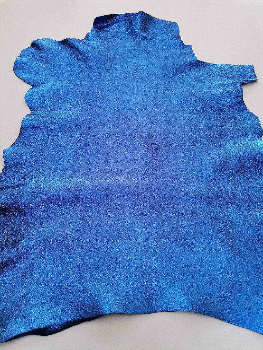 Goat Metallic Leather, Goat Leather Sheets Soft Vintage Two Tone Rusty ...