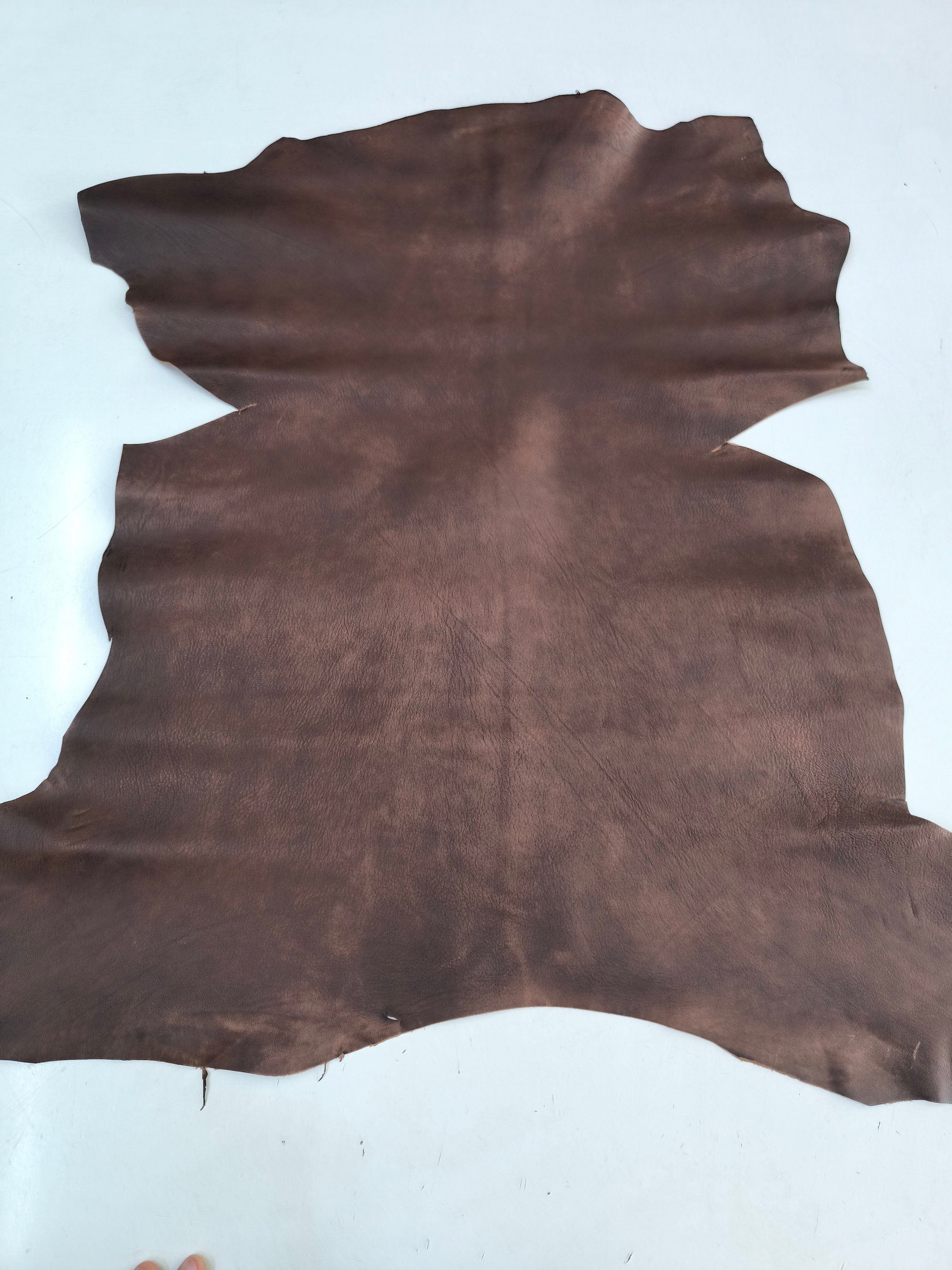 Waxy Goat Leather: Soft, Thick Pull-up Leather for Crafts - Etsy UK