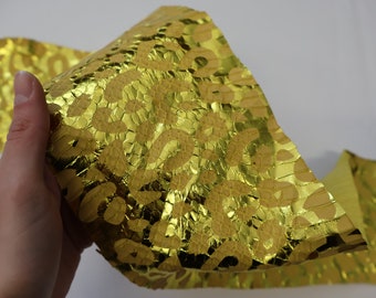 Genuine snakeskins, Real snake leather hide, thin and metallic, thickness 0,3mm(1 oz)