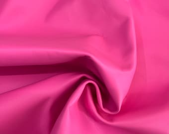 Fuschia Nappa Lambskin Leather Hide: Soft Leather for Crafts