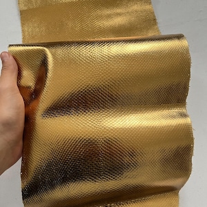 Genuine snake leather, real snakeskin hide, long and wide karung leather for crafts, thick 0,7mm(2 oz)