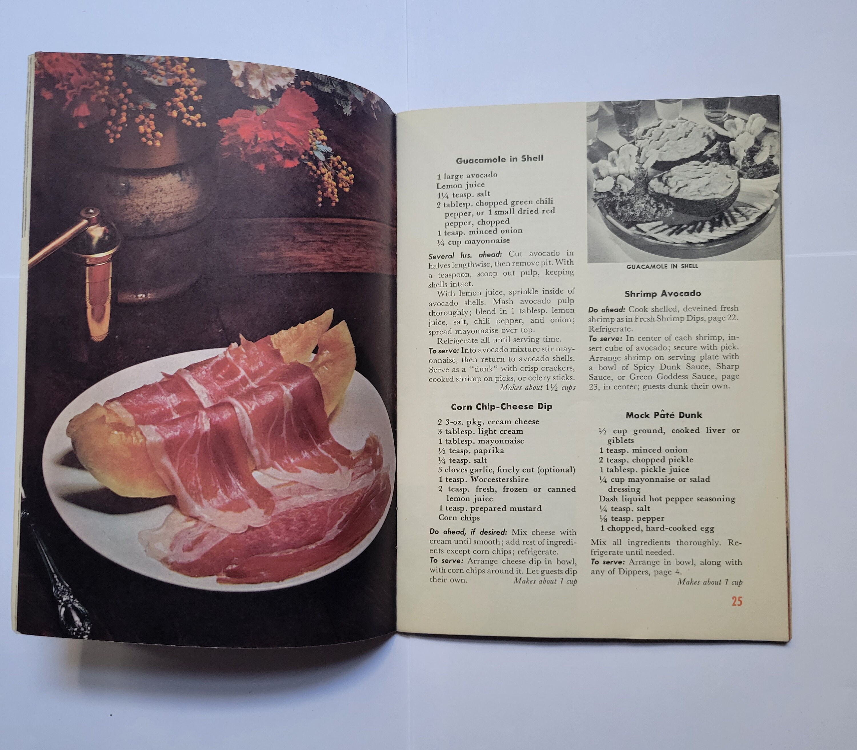 1958, Good Housekeeping, Appetizer, Recipe Booklet, Vintage Etsy