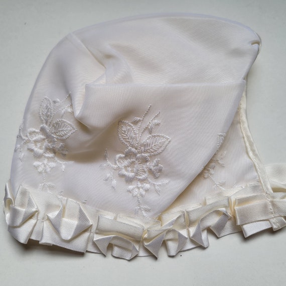 Vintage, Made in Italy, Baby Baptism Dress & Bonn… - image 10