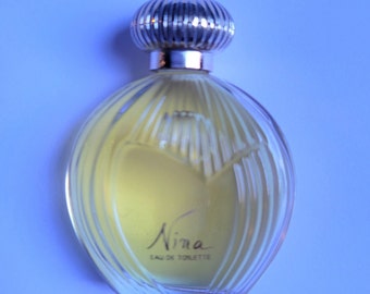 Vintage LALIQUE Nina by Nina Ricci, 6 ml,  Eau de Toilette Splash