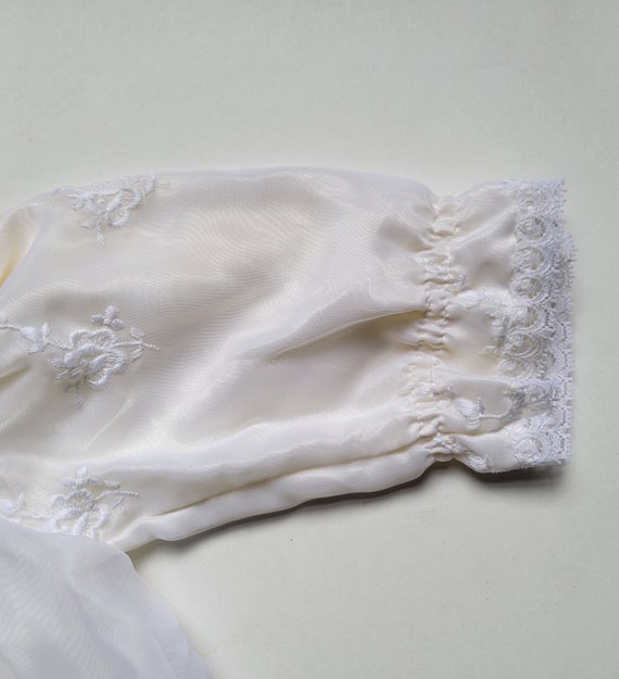 Vintage, Made in Italy, Baby Baptism Dress & Bonn… - image 4