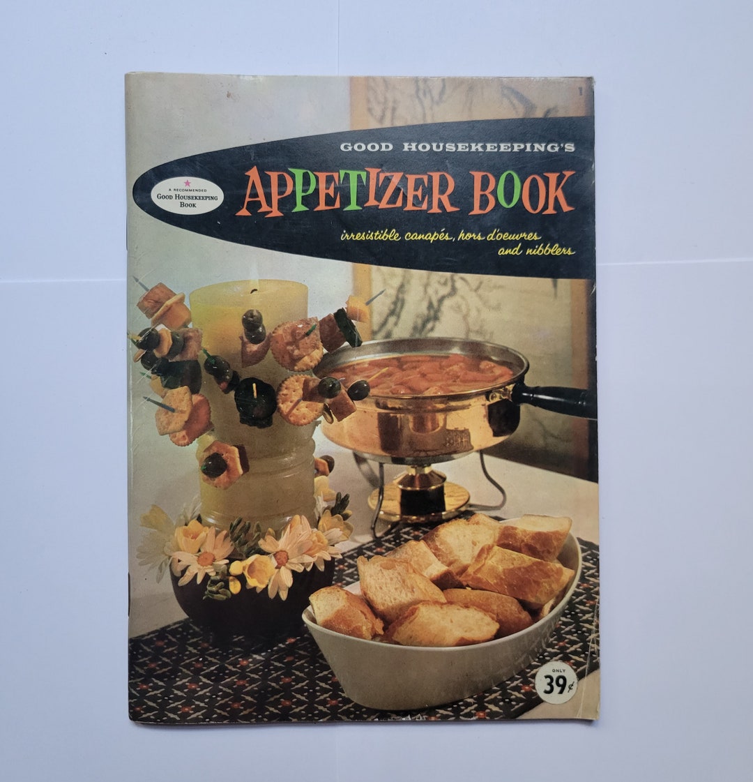 1958, Good Housekeeping, Appetizer, Recipe Booklet, Vintage Etsy