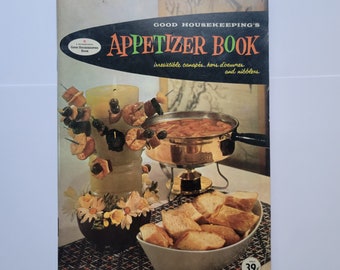 1958, Good Housekeeping, appetizer, recipe booklet, Vintage