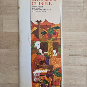 1966, Canadian Cuisine Cookbook Native Foods Recipes Vintage Cook Book