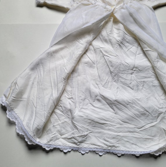 Vintage, Made in Italy, Baby Baptism Dress & Bonn… - image 7