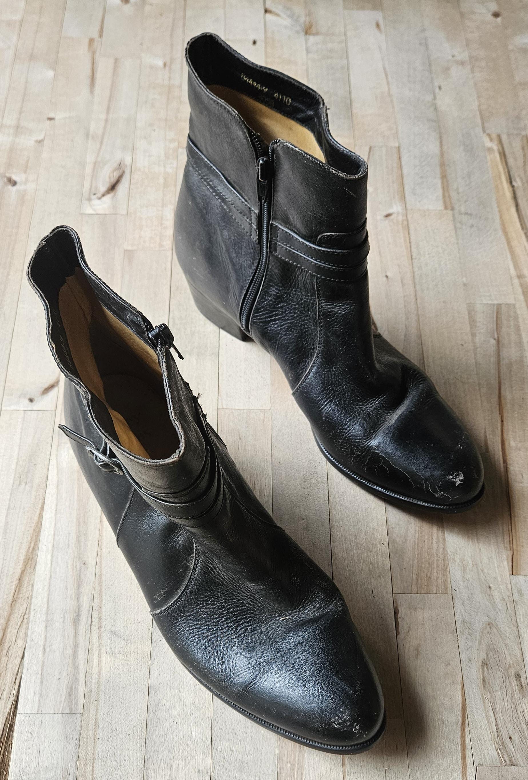 Vintage 70s Kinney Men\'s Genuine Leather Boots, 8 kinney boots products for sale | eBay main image 2