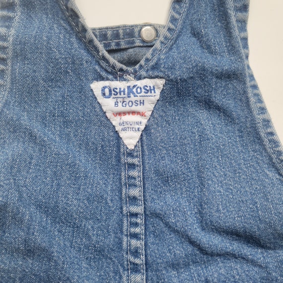 Vintage, Osh Kosh B'Gosh Overalls, 18 months, 80s… - image 7