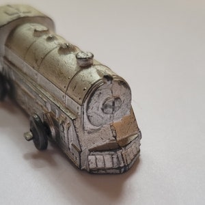 Barclay Locomotive Toy Train On Wheels # 335, for parts