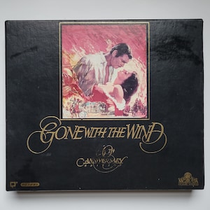 Vintage, 1939 Gone with the Wind, 50th Anniversary Vhs Set Of 2, Part 1, Part 2, MGM 1967, Hi-Fi Digital Video Transfer