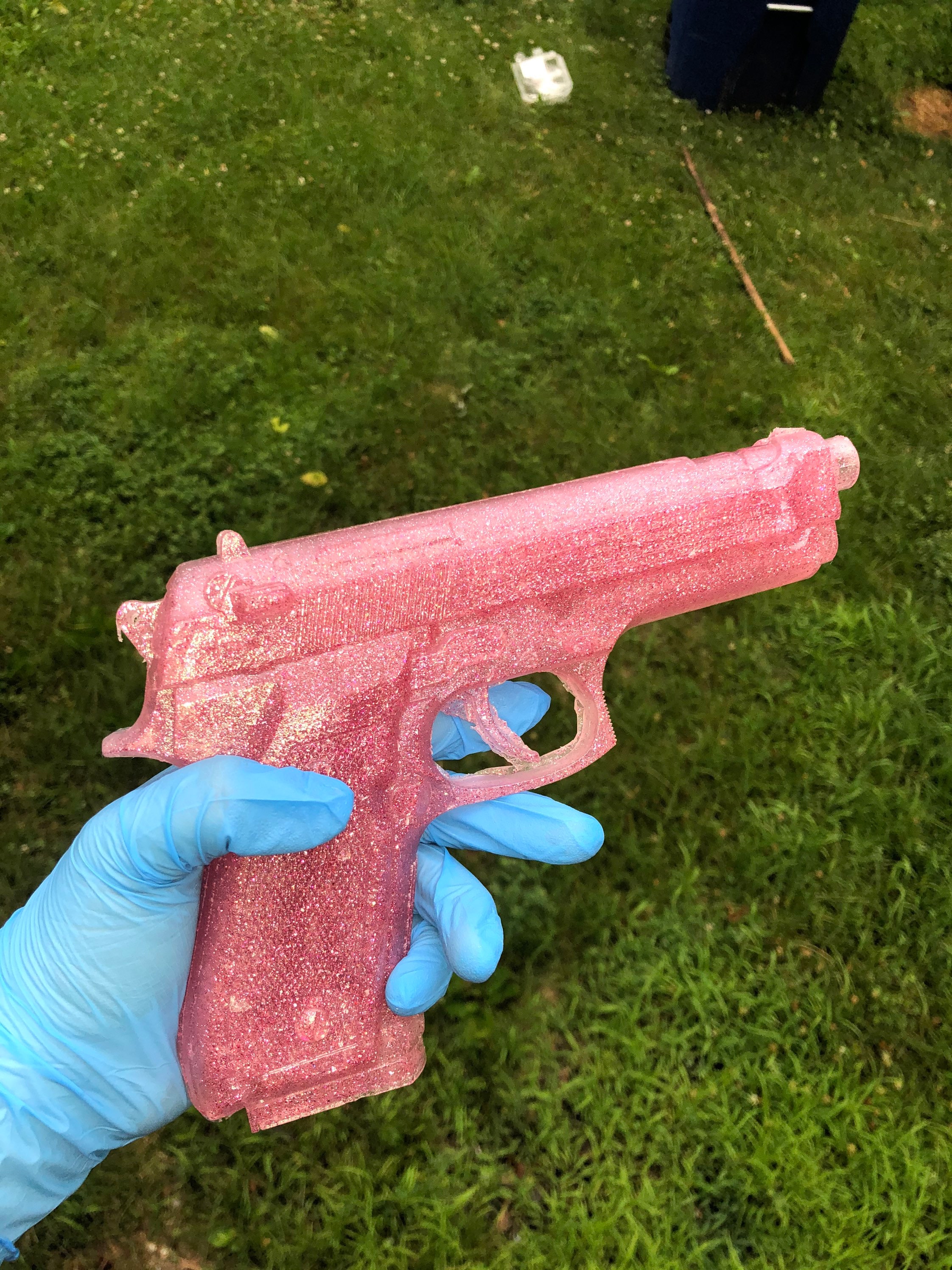 Glitter Resin guns Etsy