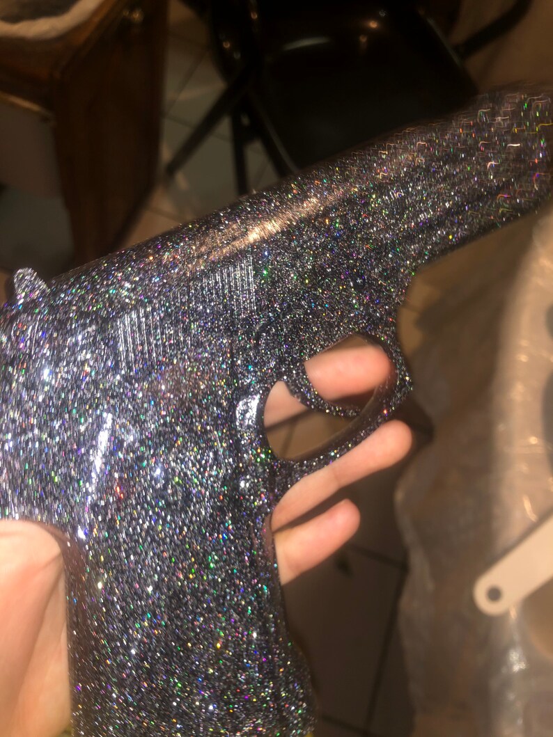 Glitter Resin guns Etsy