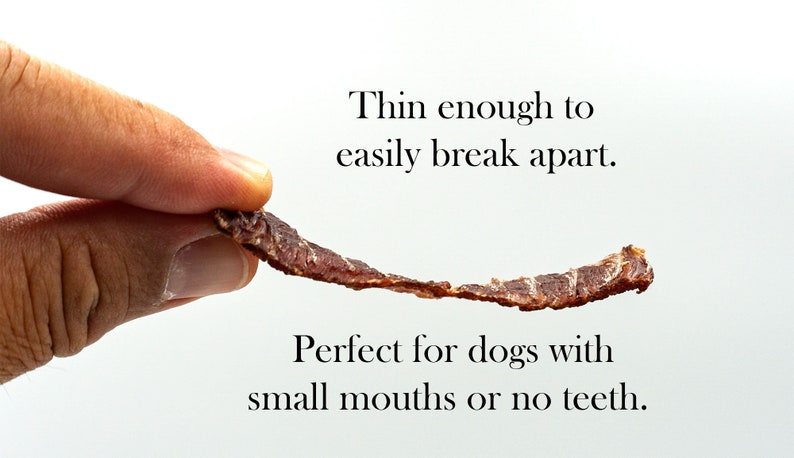 Dog Treat Beef Jerky, Dehydrated Dog Treats, Healthy Dog Treats, Puppy Treat, All Natural Dog Treats, Handmade Dog Treat, Dog Obsessed Treat image 2