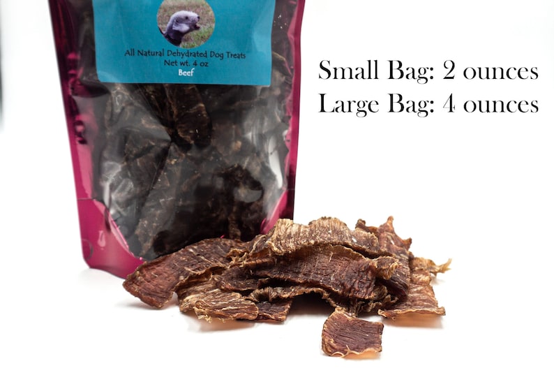 Dog Treat Beef Jerky, Dehydrated Dog Treats, Healthy Dog Treats, Puppy Treat, All Natural Dog Treats, Handmade Dog Treat, Dog Obsessed Treat image 5
