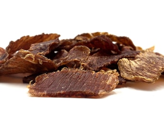 Golosinas para perros: Carne seca deshidratada, Golosinas saludables para perros, Golosinas para cachorros, Golosinas totalmente naturales para perros, Golosinas artesanales para perros, Golosinas para amantes de los perros