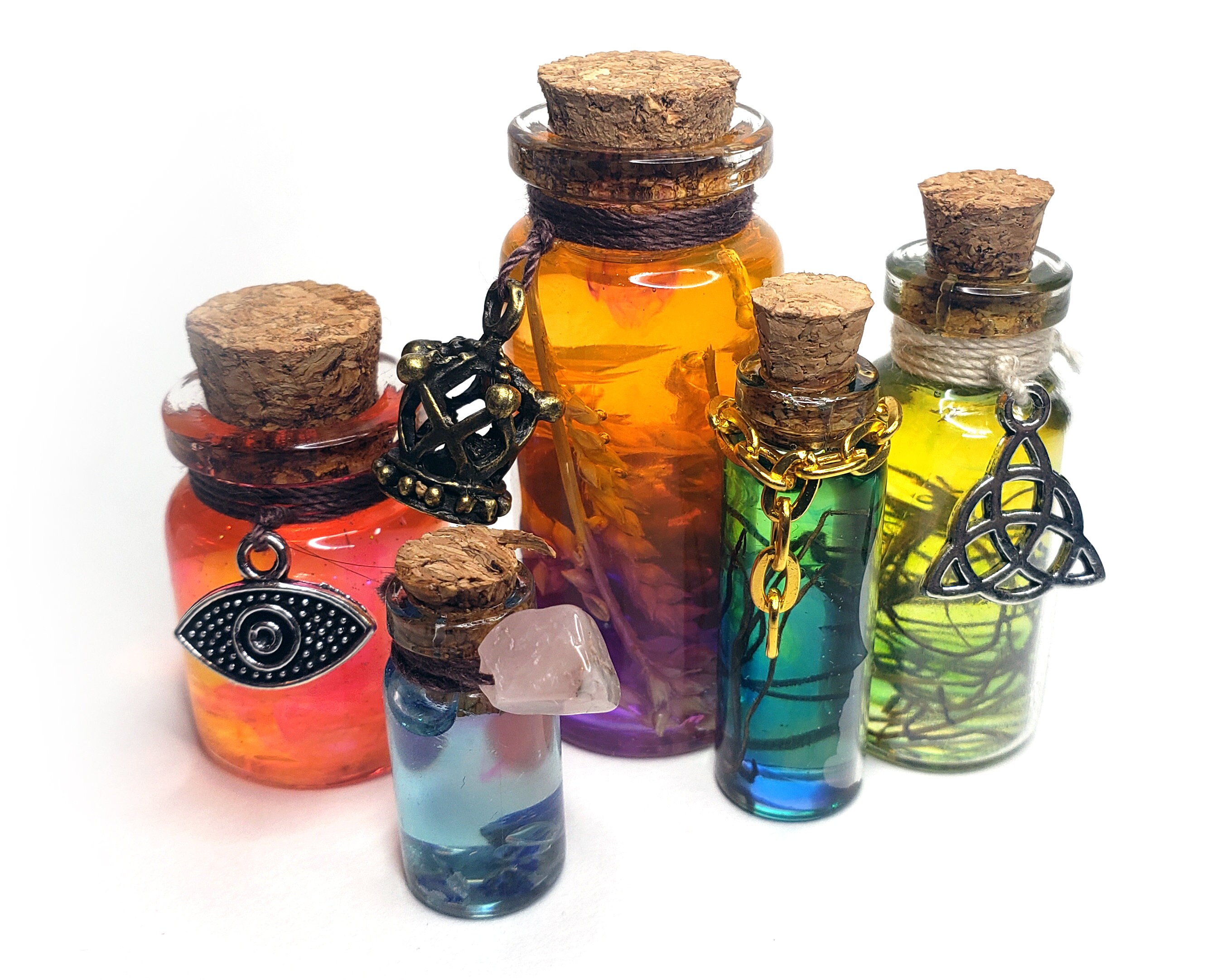 12x HARRY POTTER POTION BOTTLES