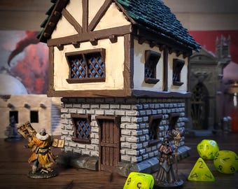 Fantasy Cottage: miniatuurterrein van 28 mm voor D&D en Wargaming