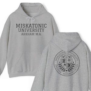 Cthulhu Miskatonic University Unisex Heavy Blend Hooded Sweatshirt