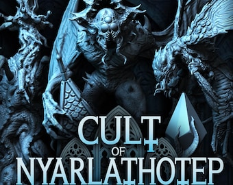 Cult of Nyarlathotep – Haunter of the Dark Lovecraft Miniature Collection