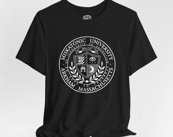 Cthulhu Miskatonic University, uniseks softstyle-T-shirt